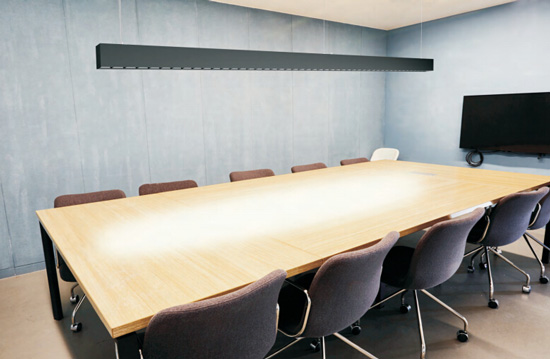 suspended light for meeting room
